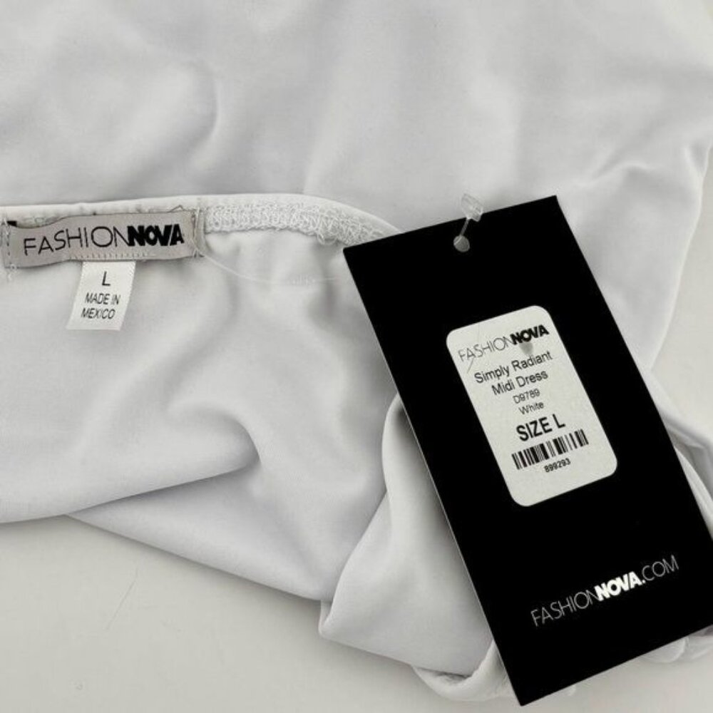 Y2K Tank Top Dress Large Duo Set Bodycon Straps Festival Streetwear Minimalist - Picture 3 of 13